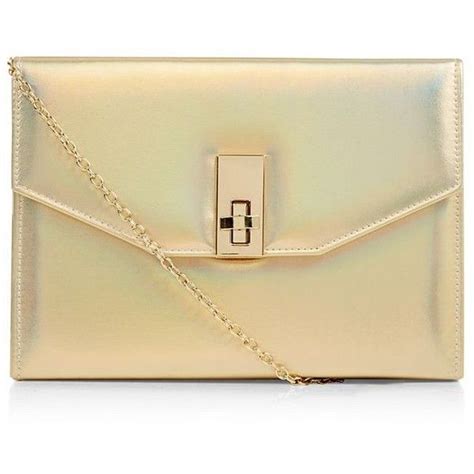 gold metal trim box clutch|Gold Box Clutch .